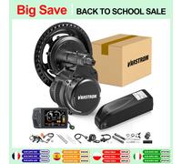 Tongsheng 250W 500W 750W 1000W TSDZ2B TSDZ8 Kit Ebike 36V 48V Sensore di coppia del motore Motore centrale con batteria al litio Ebike 25Ah 46T TSDZ2B 36V250W