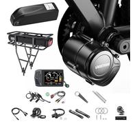 Tongsheng TSDZ16 1000W TSDZ8 750W TSDZ2B 500W 250W Motore Mid Drive Sensore di coppia Motore per bicicletta Kit di conversione bici elettrica TSDZ2B 36V250W 42T + 36V 13Ah Hailong