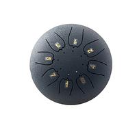 Tongue Drum 6inch Con Drum Mallets, Finger Picks, Music Book e Borsa da Viaggio per Ethereal Drum Meditazione Yoga Tongue Drum