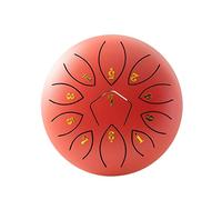 Tongue Drum 6inch Con Drum Mallets, Finger Picks, Music Book e Borsa da Viaggio per Ethereal Drum Meditazione Yoga Tongue Drum
