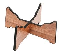 Tongue Drum Stand - Hand Pan Holder Rack, Steel Drum Mount Frame, Wooden Percussion Instrument Display Bracket Adjustable Support Base | Meditation Music Accessory Platforms, Professional Stage Setup