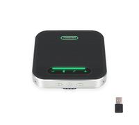TONGVEO Altoparlante per conferenze e microfono USB/Bluetooth senza fili, 360º forte e chiaro Voice Pickup, tempo di conversazione 24 ore per 10-20 persone