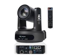 TONGVEO NDI AI Auto-Tracking IP PTZ Camera SDI/HDMI/USB3.0/LAN PoE 30X Optical + 16X Digital Zoom 1080P 60fps per Live Streaming Chiesa Servizi Istruzione Videoconferenza con OBS vMix e altro