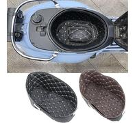 Tongyaoyao compatibile con GTS300 GTS 300 HPE Moto Posteriore Tronco Secchio di Stoccaggio Fodera per Cuscino Fodera Tappetino Pelle PU Pad Bagagliaio Accessori (Black)