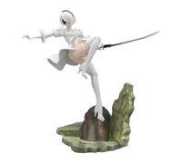 Tongyundacheng Anime Figure 2B, Yorha 2B Automata Action Figure, No.2 Type B Statue Model, Battel Ver, Ornamento da collezione in PVC, Regali di decorazione da scrivania, 24 cm