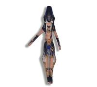 Tongyundacheng Anime Game Peluche Xiao/Raiden Ei/Venti/Furina Figura Morbida Divertente Astratto Figura Cuscino Anime Cuscino Farcito Cartoon Decorazioni per la casa, 30 cm