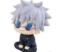 Tongyundacheng Anime Gojo Satoru Geto Suguru Look Up Figura Modello 10 cm Carino Da Collezione Action Figura in PVC Statua Auto Decorazione Domestica