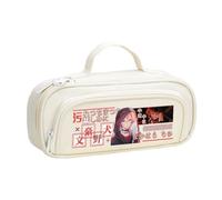 Tongyundacheng BSD - Astuccio portapenne con stampa 3D di Akutagawa, Ryunosuke/Ranpo Edogawa, grande capacità, per studenti, cancelleria, Tipo 15, 21x6x9cm, Astuccio