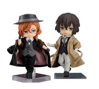 Tongyundacheng Bungo Stray Dogs Nakahara Chuuya Figura 14 cm Anime Dazai e Chuuya Action Figure Vestiti Rimovibile Personaggio Statua PVC Modello Desktop Ornamenti