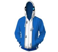 Tongyundacheng Felpa con cappuccio da uomo Undertale Sans Cosplay stampata pullover manica lunga Anime felpa con cappuccio Sans Costume, Tipo 2, L