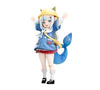 Tongyundacheng Gawr Gura Figura Modello Carino Ragazza In Piedi Statua Anime PVC Action Figure 17 cm Personaggio Figurine Desktop Decorazione Casa Ornamento (blu)