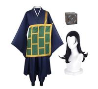 Tongyundacheng Geto Suguru Cosplay Outfit Anime JJK Costume Geto Suguru Uniforme con Prison Realm Halloween Performance Costumi unisex