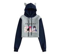 Tongyundacheng My Hero Academia Friends, felpa con cappuccio a maniche lunghe con orecchie di gatto, felpa con cappuccio per donne e ragazze, Tipo 6., XS