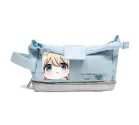 Tongyundacheng Violet Evergarden Astuccio per cancelleria con personaggi manga, astuccio viola Evergarden anime, grande capacità, regalo per gli appassionati di anime, Tipo 2, 21x8.5x13 cm, Astuccio