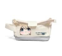 Tongyundacheng Violet Evergarden Astuccio per cancelleria con personaggi manga, astuccio viola Evergarden anime, grande capacità, regalo per gli appassionati di anime, Tipo 1, 21x8.5x13 cm, Astuccio
