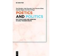 Toni Bernhart Poetics and Politics (Copertina rigida)