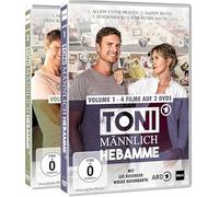 Toni, männliche Hebamme - Die komplette 1. DVD Staffel der erfolgreichen, emotionalen ARD Serie (8 Spielfilm-Folgen) [4 DVDs]