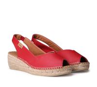 Toni Pons Bernia-p Esparto Wedge Sandals Rosso EU 38 Donna