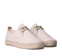 TONI PONS Dixon - Espadrillas con lacci da uomo in tessuto di cotone., ecru, 42 EU