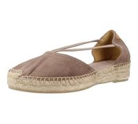 Toni Pons Espadrillas da Donna in camoscio - ERLA - Taupe, 40 EU