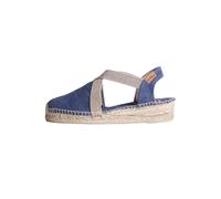 Toni Pons Espadrillas da Donna in Tessuto di Cotone - Verdi-V - Marino, 41 EU