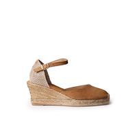 Toni Pons Espadrillas da Donna in camoscio - Lloret-5 - Cuero, 39 EU