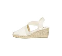 Toni Pons Espadrillas da Donna in Cotone - TER - Crudo, 37 EU