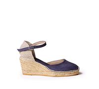Toni Pons Espadrillas da Donna in Lino - CALDES - Marino, 40 EU