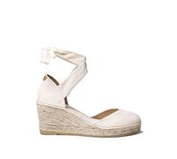 Toni Pons Espadrillas da Donna in Lino - Julia - Crudo, 41 EU