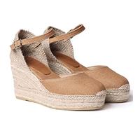 Toni Pons Espadrillas da Donna in Lino - Laia-NT - Cuero, 41 EU