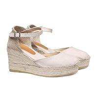 Toni Pons Espadrillas da Donna in Lino - Laia-NT - Pietra, 39 EU
