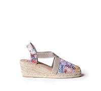 Toni Pons Espadrillas da Donna in Pelle - Telva-PM - Taupe, 35 EU