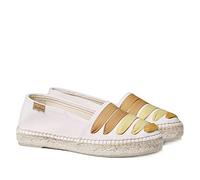 Toni Pons Espadrillas da Donna in Tessuto di Cotone - Rose - Ocre, 37 EU