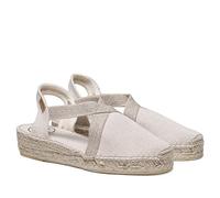 Toni Pons Espadrillas da Donna in Tessuto di Cotone - Verdi-V - Crudo, 40 EU
