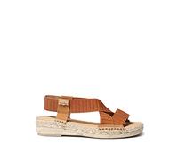 Toni Pons Espadrillas da Donna in Tessuto Elastico - EIRE-TR Cuoio, 35 EU
