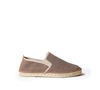 Toni Pons Espadrillas da Uomo in Tessuto - Dallas - Marrone, 46 EU