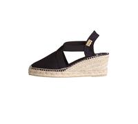 Toni Pons Espadrillas da Donna in Cotone - TER - Nero, 40 EU