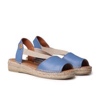 Toni Pons ETNA - Espadrille da donna in tinta unita in pelle., jeans, 41 EU