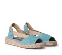 TONI PONS Lei - Espadrillas da donna in tinta unita realizzata in camoscio., Acqua, 39 EU