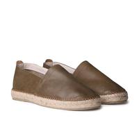 TONI PONS Marc - Espadrillas da uomo realizzata in pelle., Verde, 44 EU