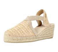 Toni Pons Espadrillas da Donna in Rafia - Terra - Naturale, 40 EU
