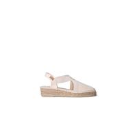 Toni Pons - VERONA - Espadrilles vegane da donna con plateau e elastici, Beige, 9