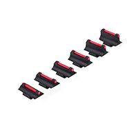 Toni system mirini per carabina, Fibra Ottica Rosso Altezza da 7mm a 12mm