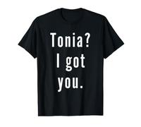 Tonia? Ti Ho preso. Maglietta con Stampa Grafica Economica