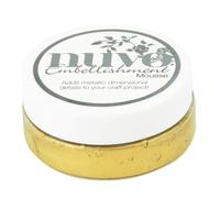 Tonic Studios Nuvo Embellishment Mousse Indian Gold Artigianato della Carta, Oro, Small