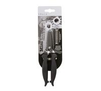 Tonic Studios Tim Holtz Forbici - Mini Recoil Scissors da 17 cm - Lame a Doppia Smussatura - Multiuso per Carta, Tessuto e Altro - Con Protezione Lama - Rivestimento Antiaderente