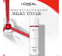 Tonico idratante viso L'Oréal Paris Revitalift Pro-Retinol Aqua Milky, 65/130ml, con pro-retinolo, peptidi e vitamina CG, formula delicata per pelli sensibili, antiossidanti, ingredienti lenitivi, sen