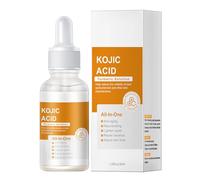 Tonico schiarente alla curcuma per la pelle,Siero viso con acido kojico,Siero anti-ossidante alla curcuma,Turmeric Serum Viso Anti Macchia,Siero schiarente per macchie brune,30 ml, 2 pezzi