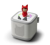 Toniebox 2 Starter Set, giocattolo educativo per stimolare il linguaggio per i più piccoli, certificato 1+, lettore audio senza schermo con Tonie Rubie creativo, grigio