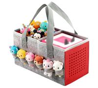 Toniebox - Custodia per starter set (ohn bambole e personaggi da gioco), custodia per bambini Toniebox Audio Player in feltro, borsa per il trasporto per Toniebox con manico (rosso)